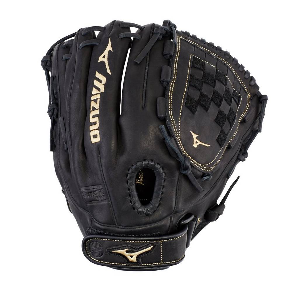 Damske Rukavice Mizuno MVP Prime Fastpitch 12" Softball Čierne Vypredaj YWIA73420